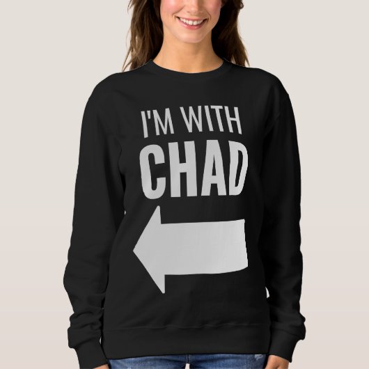 Chad und Brad Halloween-Kostüm Sweatshirt (Vorderseite)