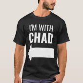 Chad und Brad Halloween-Kostüm T-Shirt (Vorderseite)