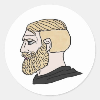 Chad Wojak Stickers