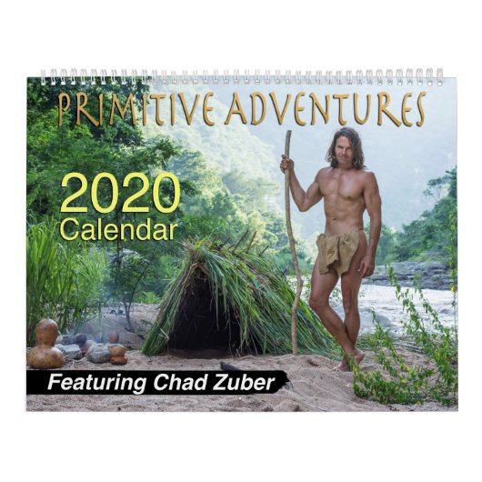 Chad Zubers ursprüngliches Abenteuer 2020 Kalender (Titelbild)