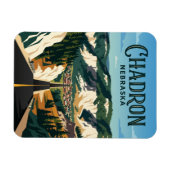 Chadron USA Magnet (Horizontal)