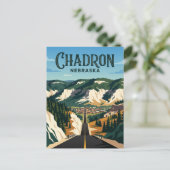 Chadron USA Postkarte (Stehend Vorderseite)
