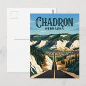 Chadron USA Postkarte (Vorne/Hinten)