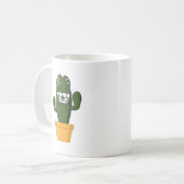 Chadwick der Cantankerous Kaktus Kaffeetasse (Vorderseite Links)