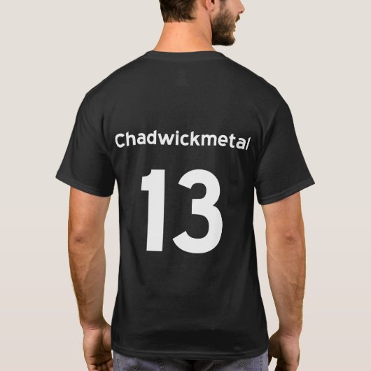 Chadwickmetal T-Shirt (Rückseite)