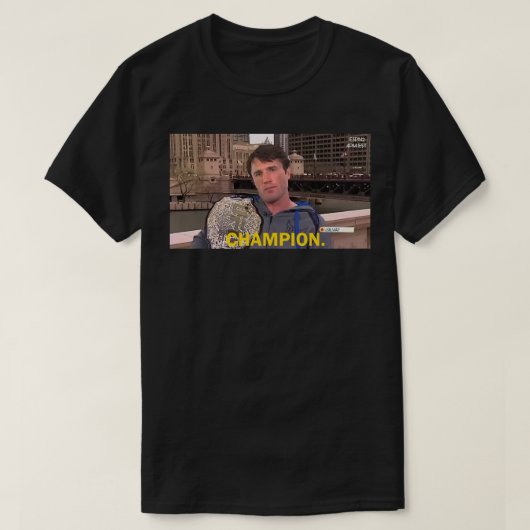 Chael Sonnen Middleweight Champ Classic T Shirt (Design vorne)