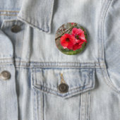 Chaenomeles speciosa Abzeichen Button (Beispiel)