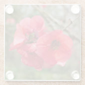 Chaenomeles speciosa glasuntersetzer (Rückseite)