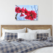 Chaenomeles speciosa leinwanddruck (Insitu (Schlafzimmer))