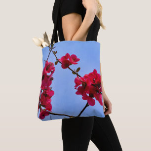 Chaenomeles speziosa für die gesamte Print-Bag Tasche