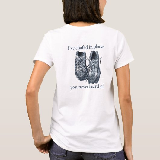 Chafe Funny Runner Runner T - Shirt (Rückseite)