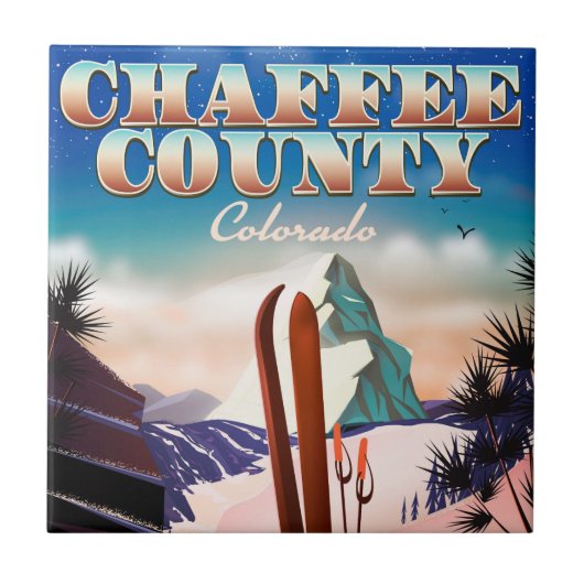 Chaffee Landkreis, Colorado Skipposter. Fliese (Vorderseite)