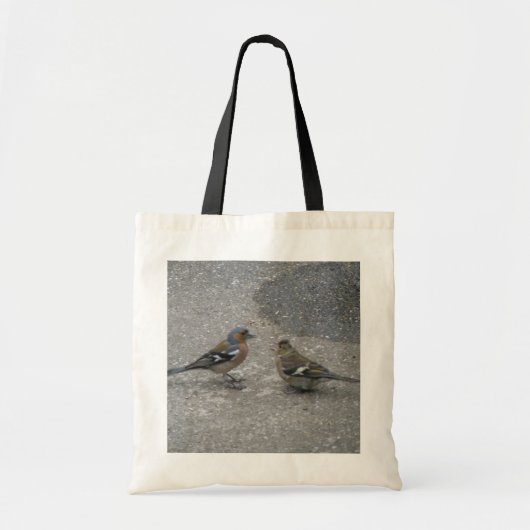 Chaffinch Fütterte Me Tote Bag Tragetasche (Vorne)