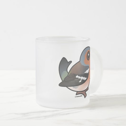 Chaffinch Mattglastasse (VorderseiteRechts)
