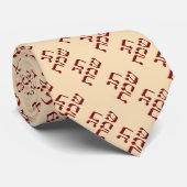 Chag Sameach! auf Hebräer Krawatte (Gerollt)