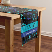 Chag Sameach Personalisiert Table Runners Kurzer Tischläufer (Beispiel)