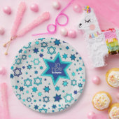 Chag Sameach Star Personalisiert Pappteller (Party)