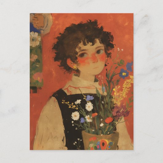 Chagall Vintag Postcard Postkarte (Vorderseite)