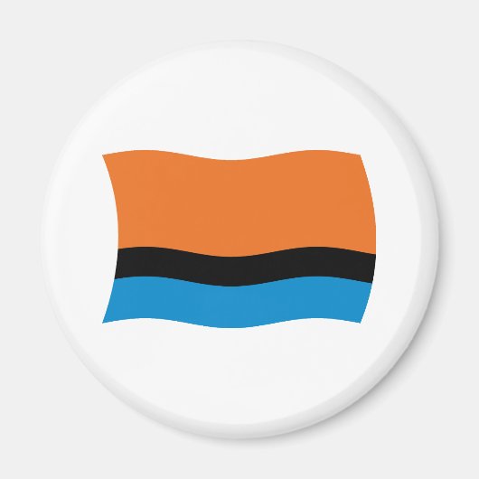 Chagossianer Flagge Magnet (Vorne)