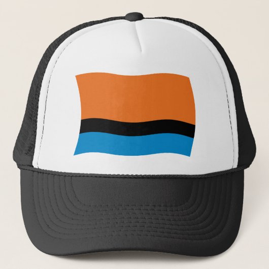 Chagossians Flag Hat Truckerkappe (Vorderseite)
