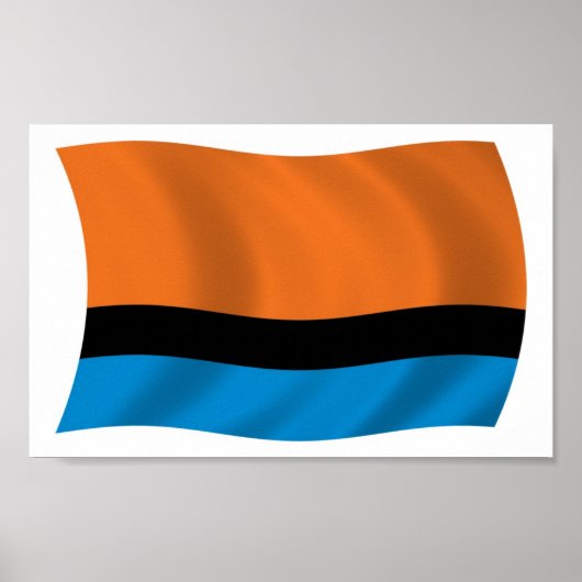 Chagossians Flag Poster drucken (Vorne)
