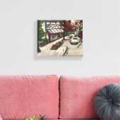 "Chagrin Falls" Ohio Malerei von Willowcatdesigns Leinwanddruck (Insitu (Wohnzimmer))