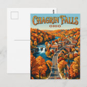 Chagrin Falls USA Postkarte (Vorne/Hinten)