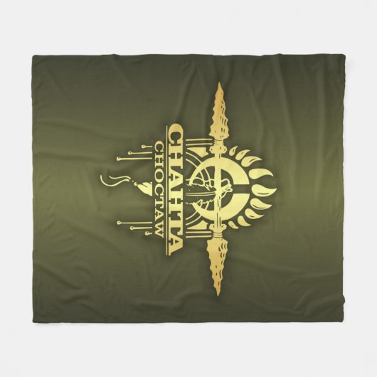 Chahta (Choctaw) 2o Fleecedecke (Vorderseite (Horizontal))