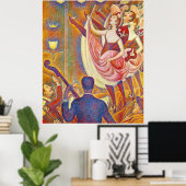 Chahut von Georges-Pierre Seurat Poster (Heimbüro)