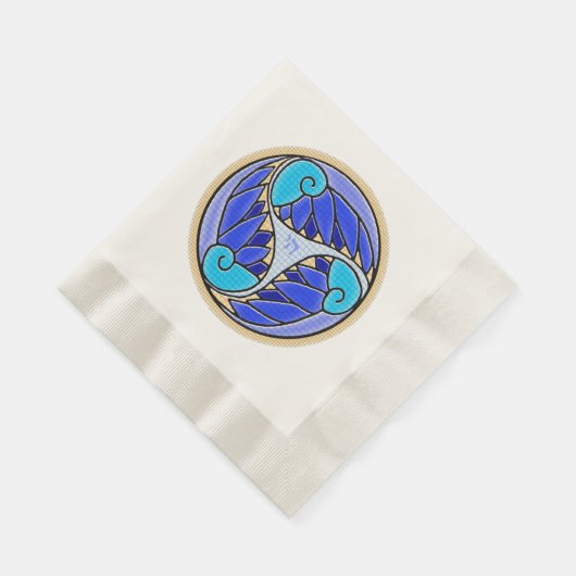 Chai Art Nouveau Mosaic Serviette (Ecke)