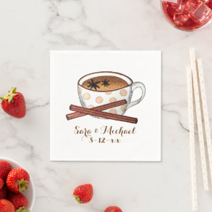 Chai Brautschmaus-Teetasse-Teeparty Serviette