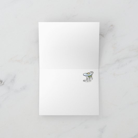 Chai-Gewürz-Mitteilungskarten Karte (Innenseite)