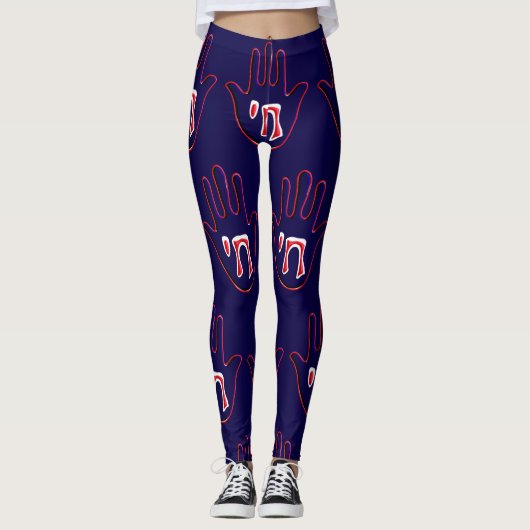 Chai Hamsa Leggings (Vorderseite)