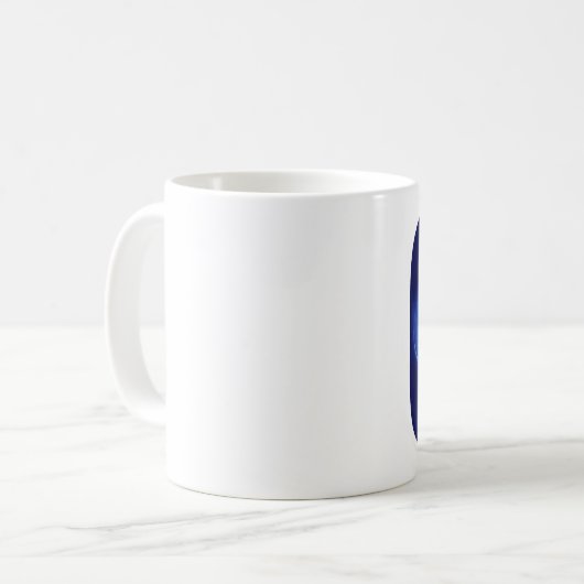 Chai - Leben fördern Kaffeetasse (Vorderseite Links)