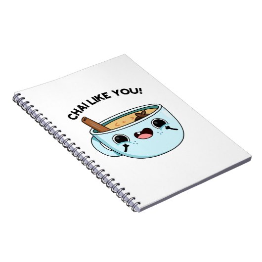 Chai like you Funny Tea Pub Notizblock (Rechte Seite)