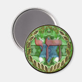 chai magnet (Vorderseite/Rückseite)