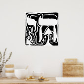 Chai-Maze Poster (Küche)