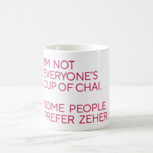Chai oder Gift Witty Desi Tasse