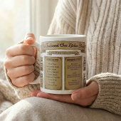 Chai Spice Recipe Rustic Pantry Label Kaffeetasse