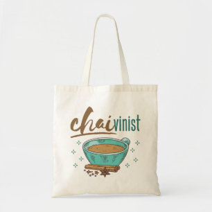 Chai-Tee-Enthusiast "Chaivinist" Tragetasche