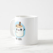 Chai There Funny Chai Tea Pun Kaffeetasse (Vorderseite Links)