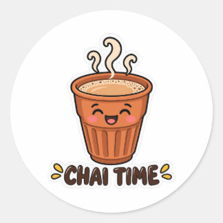 Chai Time Süße Kulhad Sticker