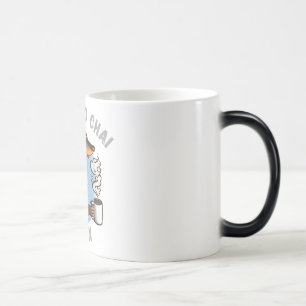 Chai und Chai Wieder für Teeliebhaber Mug Verwandlungstasse