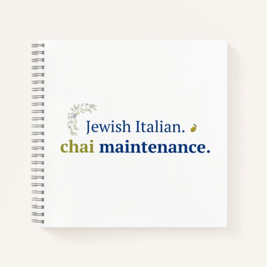 Chai-Wartungsjournal Notizblock (Vorderseite)