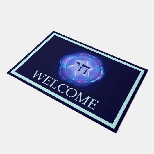 Chai - Willkommen Fußmatte (Schrägansicht)