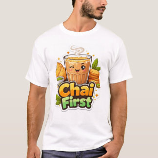 Chai zuerst. T-Shirt