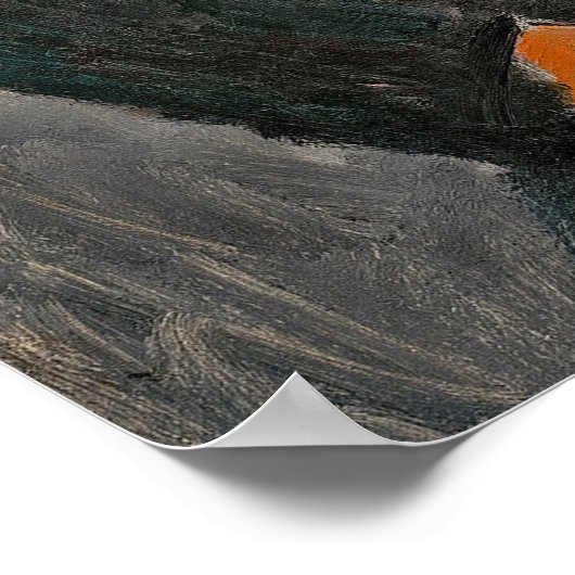 Chaim Soutine, 1917 (Erdöl auf Leinwand) Poster (Ecke)