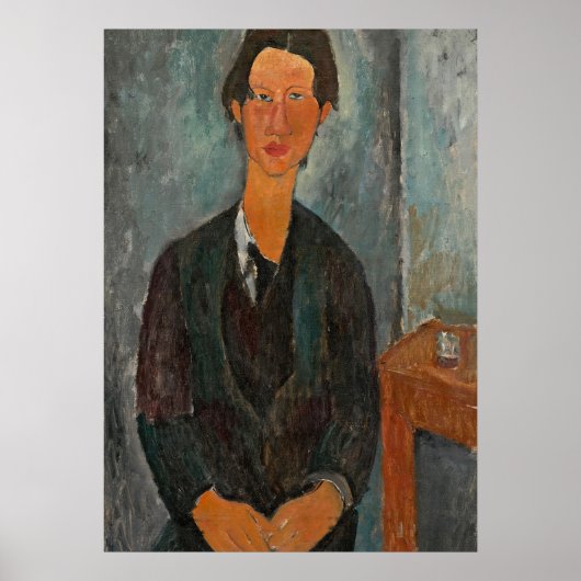 Chaim Soutine, 1917 (Erdöl auf Leinwand) Poster (Vorne)