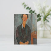 Chaim Soutine, 1917 (Erdöl auf Leinwand) Postkarte (Stehend Vorderseite)