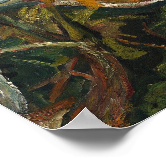 Chaim Soutine - Chemin de la Fontaine Poster (Ecke)